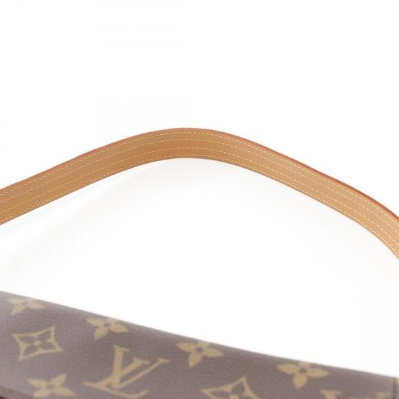 LOUIS VUITTON Brown Monogram Leather Shoulder Bag - Picture 7 of 10